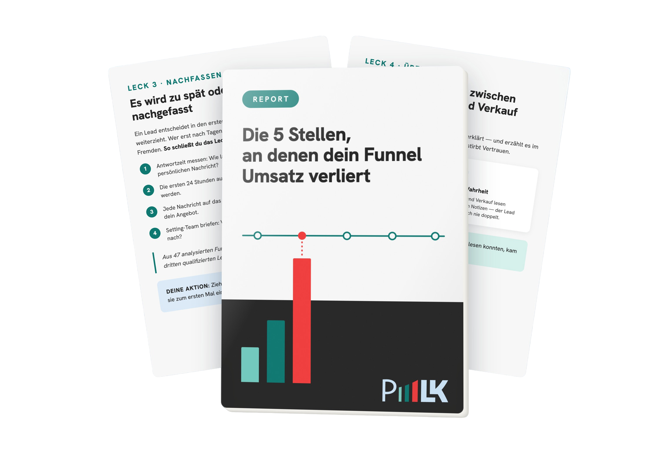 Kostenfreier Report: Die 5 Stellen, an denen dein Funnel Umsatz verliert